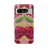 Faux Crochet Cherry Skull Phone Case | Pastel Goth Macabre Matte Cover