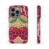 Faux Crochet Cherry Skull Phone Case | Pastel Goth Macabre Matte Cover