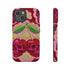 Faux Crochet Cherry Skull Phone Case | Pastel Goth Macabre Matte Cover
