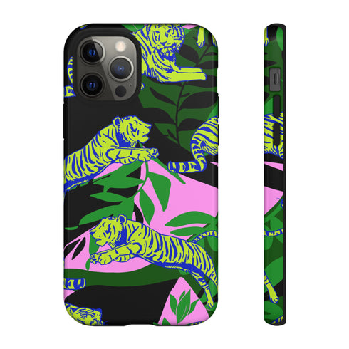 Tropical Tiger Phone Case