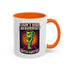 Zombie Coffee Mug – Horrorcore Ceramic Cup with Red Handle, Dishwasher Safe