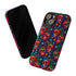 Red Cherry Skull Phone Case