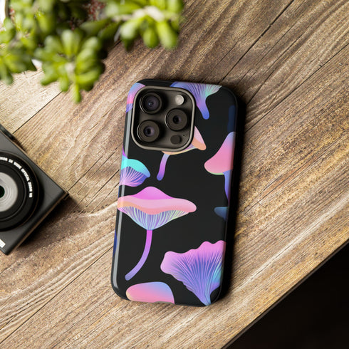 Electric Mushroomful iPhone Case