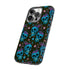 Skull Cherry Phone Case in Blue
