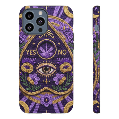 Purple Planchette Garden Crochet Tough Case in Matte