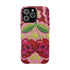 Faux Crochet Cherry Skull Phone Case | Pastel Goth Macabre Matte Cover