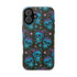 Skull Cherry Phone Case in Blue