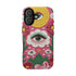 Maximalist Eye Cloud Faux Crochet Tough Case in Matte