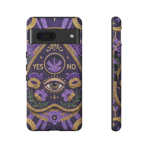Purple Planchette Garden Crochet Tough Case in Matte