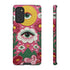 Maximalist Eye Cloud Faux Crochet Tough Case in Matte