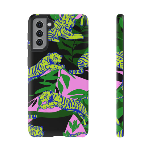 Tropical Tiger Phone Case