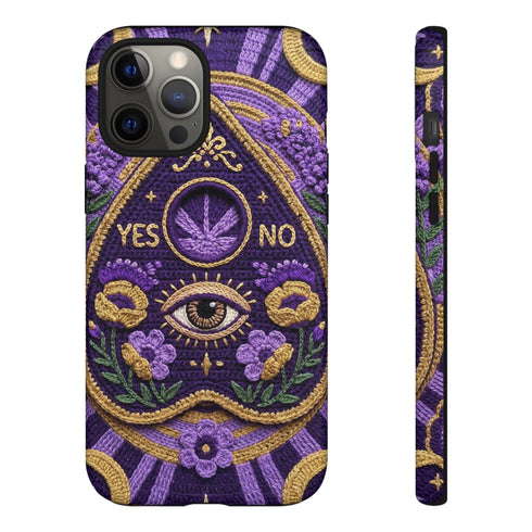 Purple Planchette Garden Crochet Tough Case in Matte