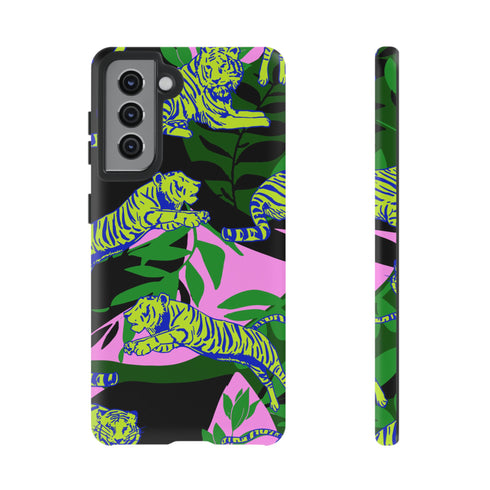 Tropical Tiger Phone Case