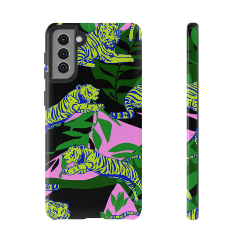 Tropical Tiger Phone Case