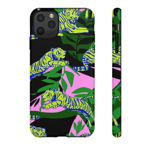 Tropical Tiger Phone Case