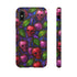 Stained Glass Cherry Skull Phone Case