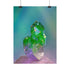 Raw Green Quartz Cluster Fine Art Print