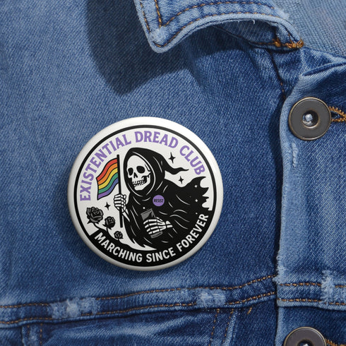 Existential Dread Resist Pinback Button