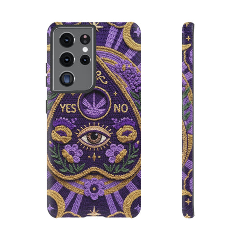 Purple Planchette Garden Crochet Tough Case in Matte