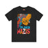 Black T-shirt featuring a bold, colorful "Punch Nazis" design with a clenched fist and abstract, graffiti-style patterns.