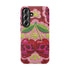 Faux Crochet Cherry Skull Phone Case | Pastel Goth Macabre Matte Cover