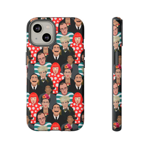 Art Icons Mosaic Phone Case