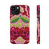 Faux Crochet Cherry Skull Phone Case | Pastel Goth Macabre Matte Cover