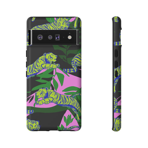Tropical Tiger Phone Case