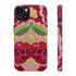 Faux Crochet Cherry Skull Phone Case | Pastel Goth Macabre Matte Cover