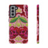 Faux Crochet Cherry Skull Phone Case | Pastel Goth Macabre Matte Cover