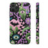 Pastel Goth Bat Faux Crochet Phone Case
