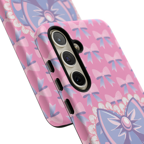 Heart Coquette Bow Phone Case