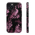Gothic Peacock Toile Phone Case