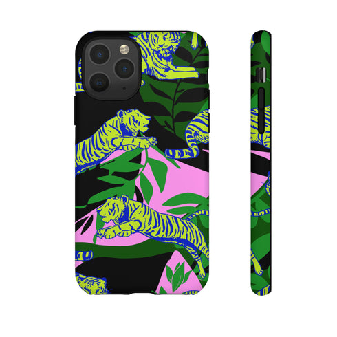 Tropical Tiger Phone Case