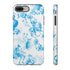 Vintage Toile Print Skeleton Phone Case