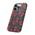 Red Cherry Skull Phone Case
