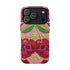 Faux Crochet Cherry Skull Phone Case | Pastel Goth Macabre Matte Cover