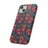 Red Cherry Skull Phone Case
