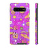 Galactic Gaze Phone Case in Pink