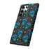 Skull Cherry Phone Case in Blue