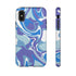 Blue Marble Swirl Phone Case in Blue