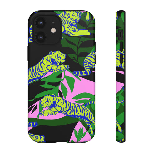 Tropical Tiger Phone Case