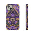 Purple Planchette Garden Crochet Tough Case in Matte