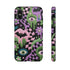 Pastel Goth Bat Faux Crochet Phone Case