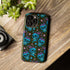 Skull Cherry Phone Case in Blue