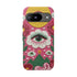 Maximalist Eye Cloud Faux Crochet Tough Case in Matte