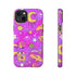 Galactic Gaze Phone Case in Pink