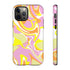 Marble Swirl Phone Case in Pink