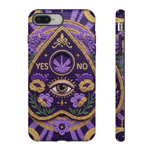 Purple Planchette Garden Crochet Tough Case in Matte