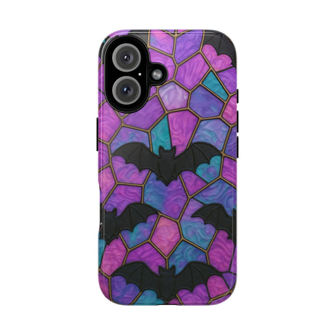 Mosaic Bat Gothic Phone Case